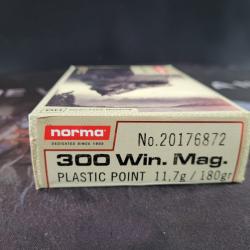 NORMA CAL. 300 WIN ppdc pointe plastique