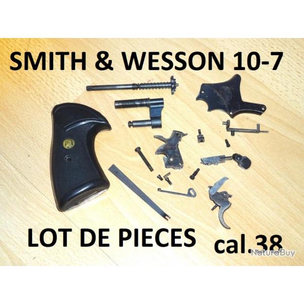 LOT de pices intrieur revolver SMITH & WESSON 10-7 calibre 38 - VENDU PAR JEPERCUTE (TST1)