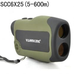 Télémètre Laser 600m Visionking 6x25 FMC Bak4 pour Chasse et gold Outdoor