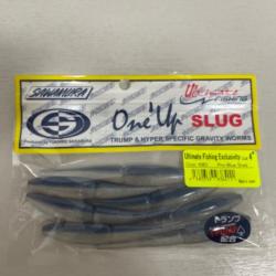 !! LEURRE SAWAMURA ONE UP SLUG 4'´ Col PRO BLUE SHAD