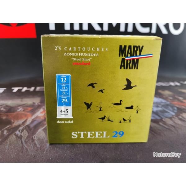 Munitions Mary Arm Steel 29 Acier plomb 5+6