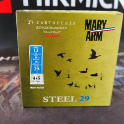 Munitions Mary Arm Steel 29 Acier plomb 4+5