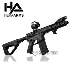 Pack Carabine HERA ARMS 7.5'' Cal 223 Rem avec Point Rouge Riton et Lampe Inforce