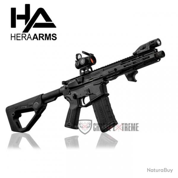 Pack Carabine HERA ARMS 7.5'' Cal 223 Rem avec Point Rouge Riton et Lampe Inforce