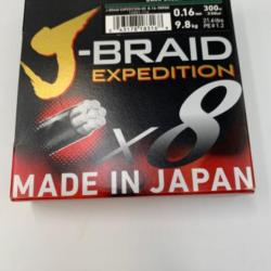 Tresse Daiwa Braid Expedition 0.16mm