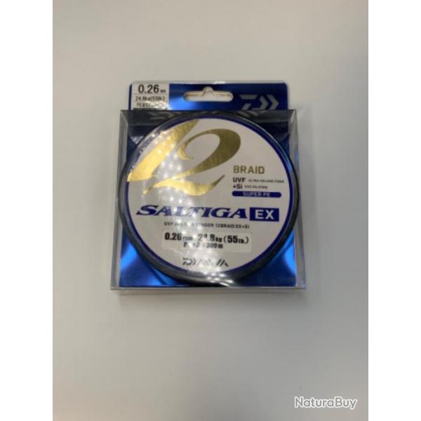 Tresse Daiwa Saltiga EX 12 brins