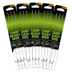 Carp Ready Rigs X 3 - Wide Gape Barbless 6