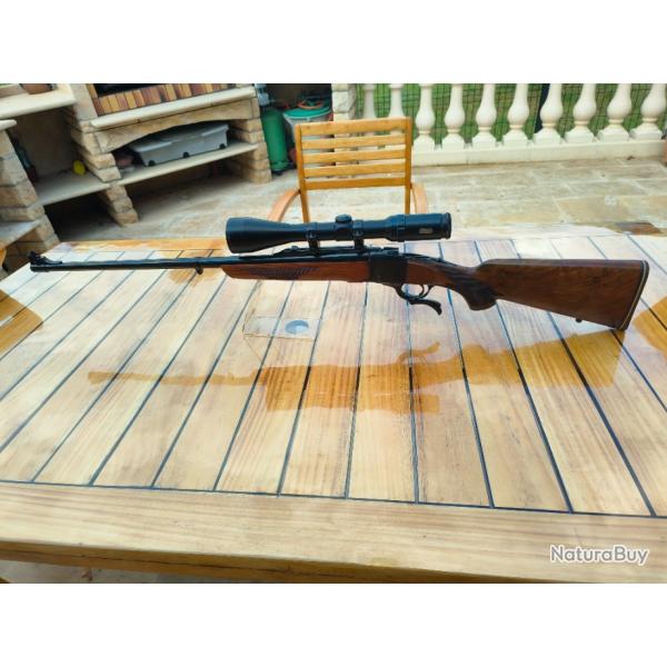 tres belle carabine ruger numro1 calibre 7RM +tasco titan 3-12x56