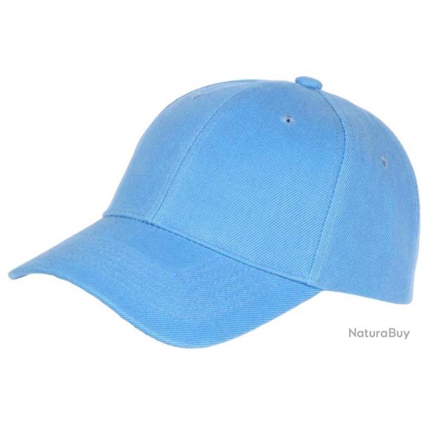 Casquette Baseball Bleue Ciel Tendance et Classe Taille unique Bleu