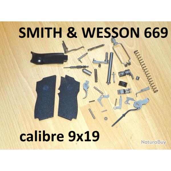 LOT de pices revolver SMITH & WESSON 669 calibre 9x19 - VENDU PAR JEPERCUTE (TST3)