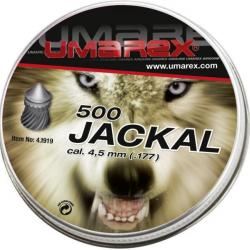 Plombs 4.5 mm Jackal Chasse 0.53 g - Umarex - Boite de 500