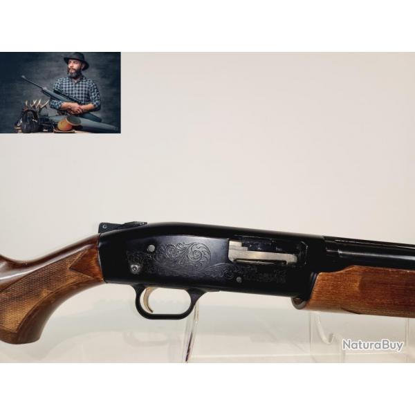 (2247) Fusil De Chasse A Pompe Mossberg 500 A Cal.12/76 - OCCASION