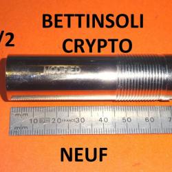 1/2 choke NEUF fusil BETTINSOLI CRYPTO long 70mm dia. sortie 18 mm - VENDU PAR JEPERCUTE (JO804)