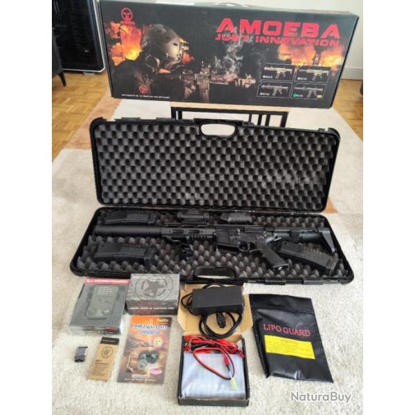 Amoeba M4 Honey Badger AEG full upgrade en trs bon tat