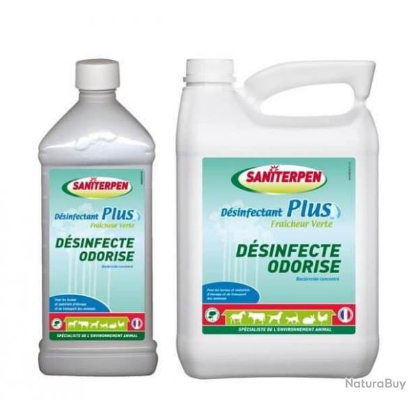 Dsinfectant Plus Fracheur Verte SANITERPEN-5L