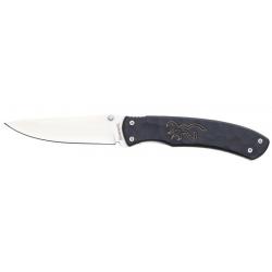 Couteau Primal lame moyenne pliante noir BROWNING