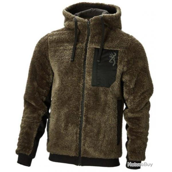 Veste Sherpa snapshot warm BROWNING