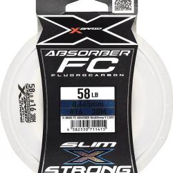 Fluorocarbone X BRAID X021 FC ABSORBER SLIM STRONG 52 LBS