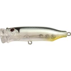 Leurre Tackle House Feed Popper 70 GHOST LANCON