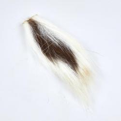 Longs Poils Bucktail De Charette BLANC