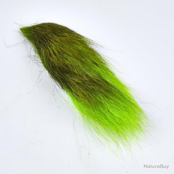 Longs Poils Bucktail De Charette CHARTREUSE