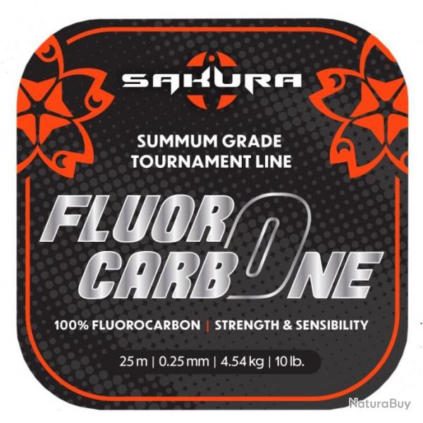 Fluorocarbone Sakura - 25m 25/100-4,5KG