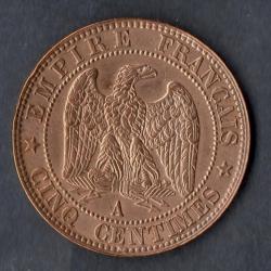 5 CENTIMES NAPOLEON III BRONZE DE 1853 A