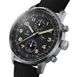 montre Yema Flygraf  pilote Chronographe AAEYMHF 1582 AA-AA  armée de l 'air et de l 'espace