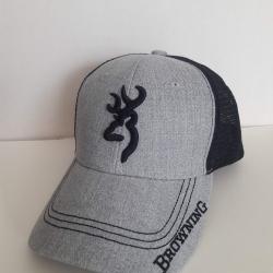 Casquette Browning grise