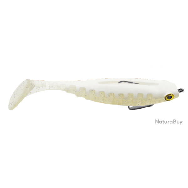 LEURRE SOUPLE Shad DELALANDE NEO SHALLOW MONTE 13CM 5G GALACTIC WHITE