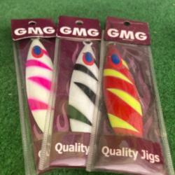 lot de 3 slow jigs GMG 80 gr