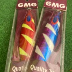 Lot de deux slow jigs GMG 80 gr