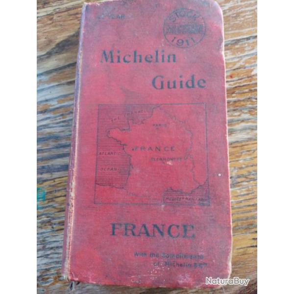 Guide Michelin 1911 - dition rare -