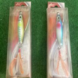 Lot de 2 jigs ALOSA 18g Alosa blue point BP