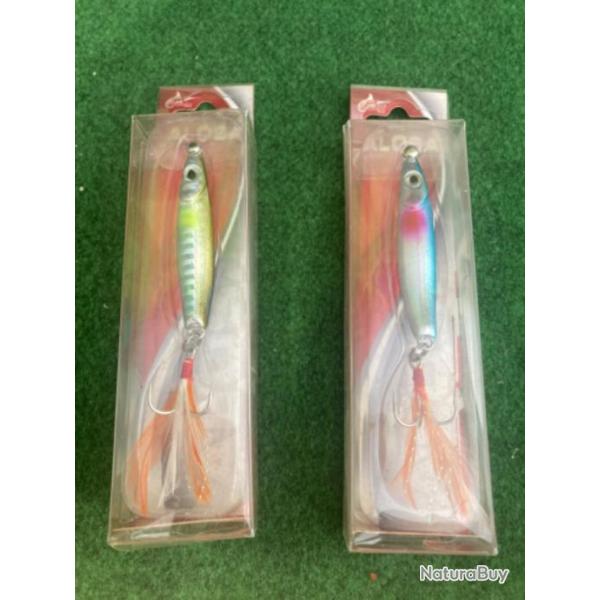 Lot de 2 jigs ALOSA 18g Alosa blue point BP