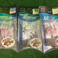 Lot de 3 sachets Streamer calamari ocean ruler 2 gr