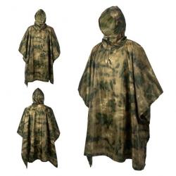 Poncho imperméable en polyester 210T - Camouflage 3