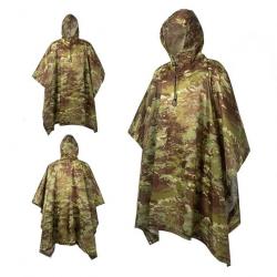 Poncho imperméable en polyester 210T - Camouflage 5