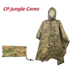 Poncho imperméable en polyester 210T - Camouflage 10