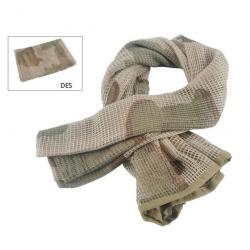 Foulard filet camouflage mesh type sniper - Modèle DES