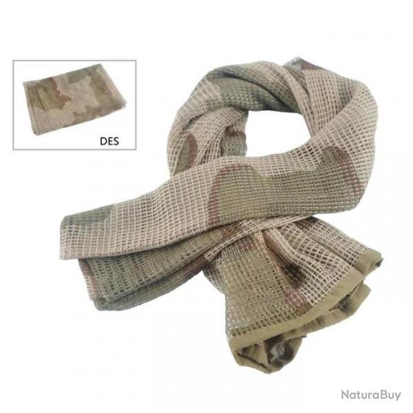 Foulard filet camouflage mesh type sniper - Modle DES