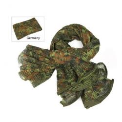 Foulard filet camouflage mesh type sniper - Modèle Germany