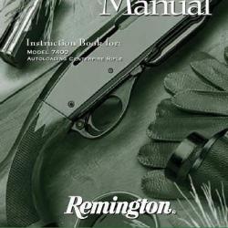 notice REMINGTON 7400 (envoi par mail) - VENDU PAR JEPERCUTE (m2061)