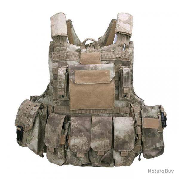 GILET TACTIQUE RAPTOR MULTICAM - 101 INC