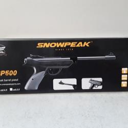 10208 PISTOLET À AIR COMPRIMÉ SNOWPEAK SP500 CAL 4,5MM NEUF