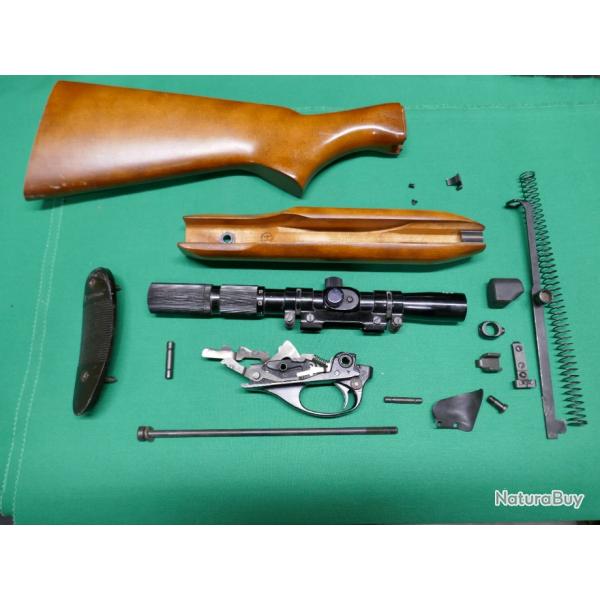 Lot de pices dtaches pour carabine semi-auto 22 lr - Remington 552