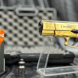 Pack pistolet + munitions "Browning GPDA" calibre 9MM PAK - GOLD