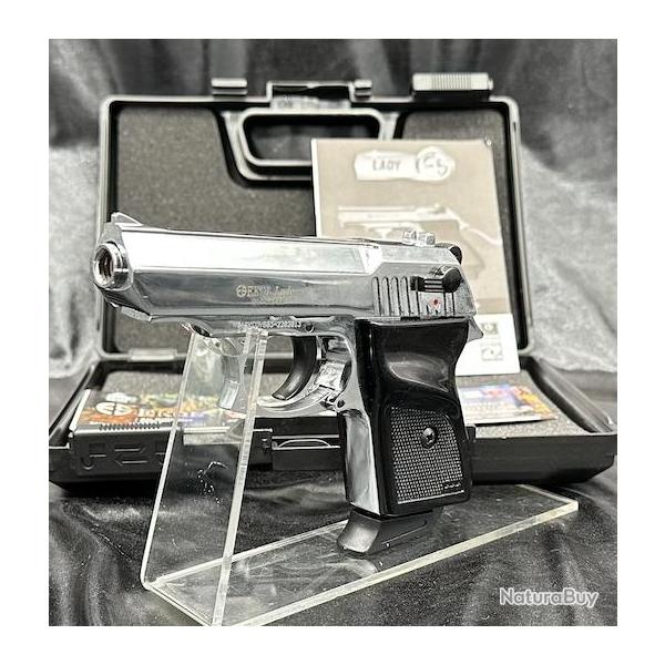 Pistolet Ekol Lady Chrome - 9mm PAK