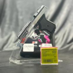 Pack Pistolet TUNA Chrome 8mm PAK + 10 Munitions Wadie
