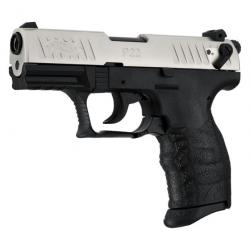 PISTOLET WALTHER P22Q CALIBRE 9 MM PAK - NICKELE